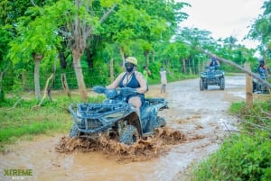 プンタ カナでの ATV アドベンチャー - マカオ ビーチとセノーテ