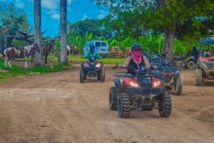 Aventuras en quad en Punta Cana - Playa Macao y Cenote