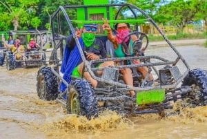 ATV- og buggyutflukt med firehjulstrekk i Punta Cana med vanngrotte