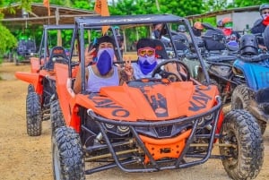 ATV- og buggyutflukt med firehjulstrekk i Punta Cana med vanngrotte