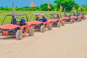 ATV- og buggyutflukt med firehjulstrekk i Punta Cana med vanngrotte