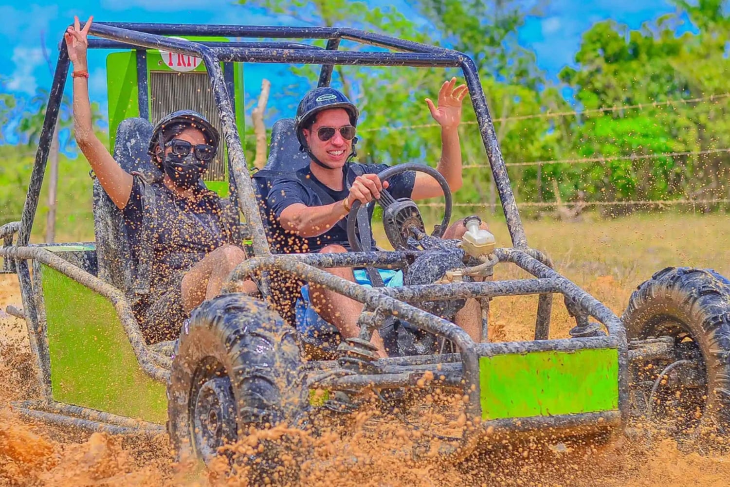 ATV Buggy Tour in Punta Cana Cenote & Macao Beach Adventure