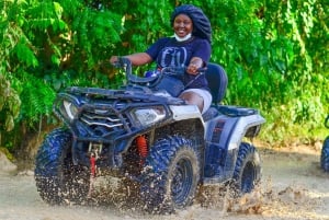 Aventura en quad ATV: Más Cenote y Playa de Macao