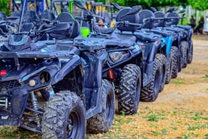 Aventura em quadriciclo ATV: Visita o Cenote, a Praia de Macau e o Campo