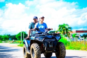 水の洞窟とマカオ ビーチへの ATV ツアー