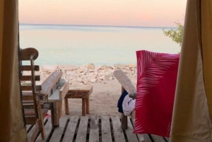 Experiência de glamping na Bahía de las águilas, em Santo Domingo