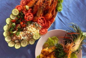 Barahona: dzień na plaży w zatoce Águilas z lunchem i transportem