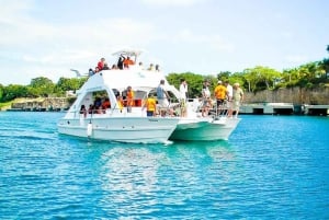 Bávaro: Dykning på Catalina Island med grill och dryck