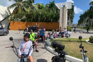 Bavaro Punta Cana: City Tour with Harley models E-Scooters