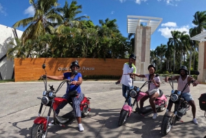 Bavaro Punta Cana: City Tour with Harley models E-Scooters