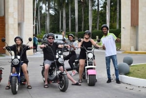 Bavaro Punta Cana: Byrundvisning med Harley-modeller E-Scootere