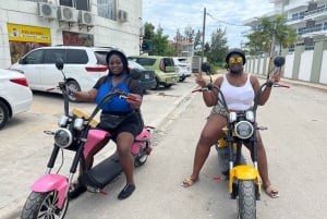 Bavaro Punta Cana: City Tour with Harley models E-Scooters