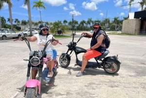 Bavaro Punta Cana: City Tour with Harley models E-Scooters
