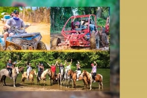 Bayahibe: ATV 4X4 or Buggy & Horseback Ride from La Romana