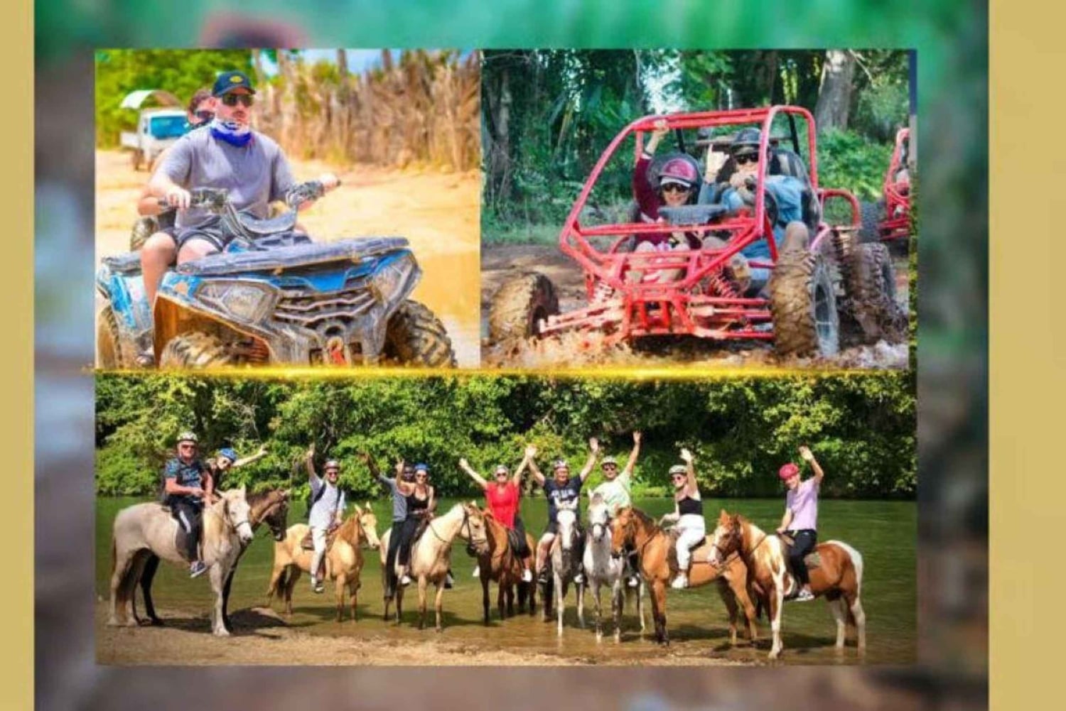 Bayahibe: Quad- oder Buggyfahrt & Ausritt