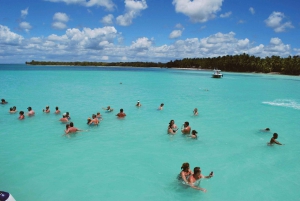 Bayahibe: Catamaran cruise op het eiland Saona met natuurlijk zwembad