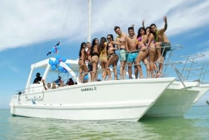 Blue Paradise: Catamaran ride along Punta Cana's coastline