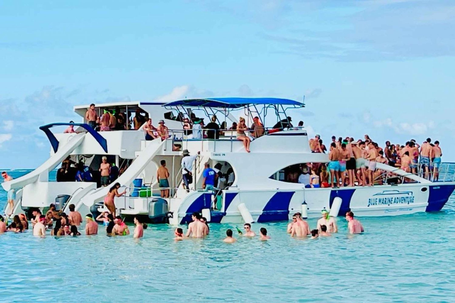 Festa de barco com bebidas ilimitadas a partir de Punta Cana