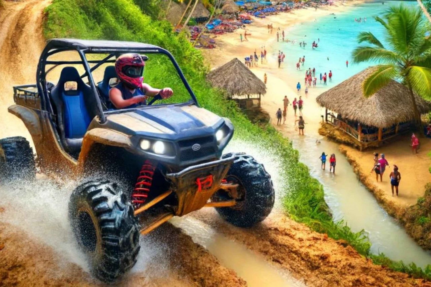 Buggy Adventure Macao Beach and the Jungle of Punta Cana