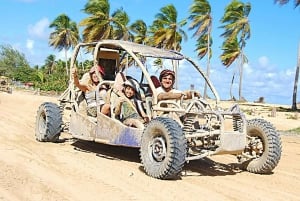 Buggy Punta Canassa, jokiluola, Macaon ranta