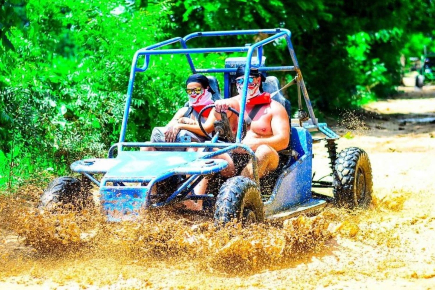 Bavaro: Punta Cana Highlights Tour med utflykt med dubbel buggy