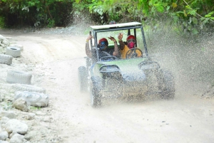Поездка на багги, зиплайн и бассейн с водопадом, обед