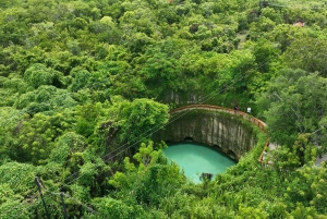 Поездка на багги, зиплайн и бассейн с водопадом, обед