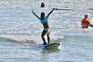 Cabarete: Clase de surf en la hermosa Playa Encuentro