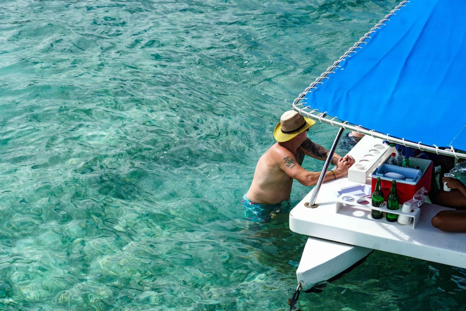 From Punta Cana: Catamaran Cruise with BBQ and Drinks