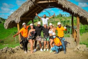 From Punta Cana: Dune Buggy and Zip Line Adventure