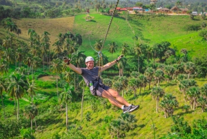 From Punta Cana: Dune Buggy and Zip Line Adventure