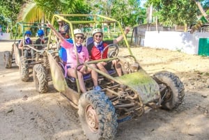 Desde Punta Cana: Aventura en buggy y tirolina