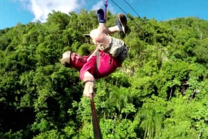 Damajagua Waterfall and Zip Line special for cruiser