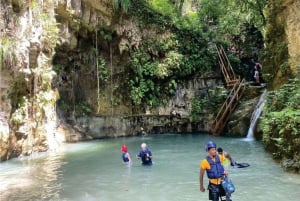 Puerto Plata/Amber Cove: Zipline and Waterfalls with Lunch