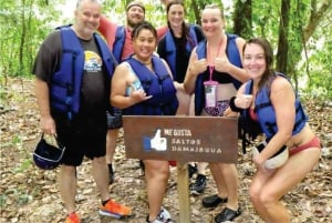 Puerto Plata/Amber Cove: Zipline and Waterfalls with Lunch