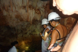 Diepe grotten in Cabarete met rondleiding en zwemmen