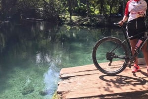 Diepe grotten in Cabarete met rondleiding en zwemmen