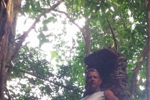Diepe grotten in Cabarete met rondleiding en zwemmen