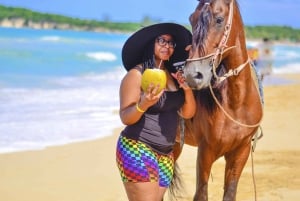 Descobre os trilhos de Punta Cana num passeio a cavalo