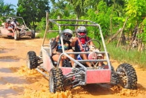 Dominican Buggy from Punta Cana with Beach and Cenote