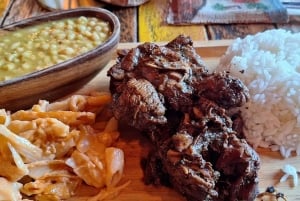 Experiencia de comida, ron y cata de cerveza dominicana