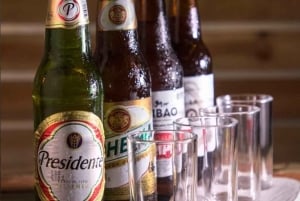 Experiencia de comida, ron y cata de cerveza dominicana