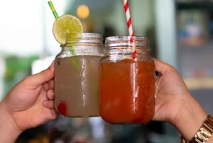 Experiencia de comida, ron y cata de cerveza dominicana