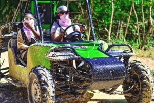 Esperienza in Dune Buggies: Spiaggia, Cenote e campagna di Macao