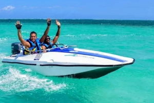 Öko-Schnellboot-Schnorchelerlebnis ab Punta Cana