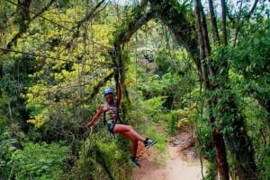 El Valle: Inträdesbiljett till Zipline El Valle Adventure Park