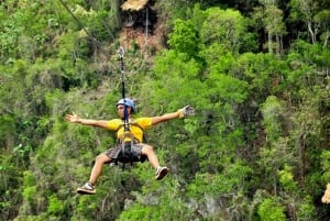 El Valle: Inträdesbiljett till Zipline El Valle Adventure Park