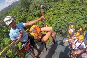 El Valle: Zipline Tour, Ermitaño Beach & Lunch at Beach