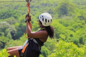 Spændende zipline-eventyr: Anamuya jungle og bjerge