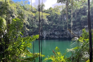 Explore Los Tres Ojos and Swim in a Private Natural Pool